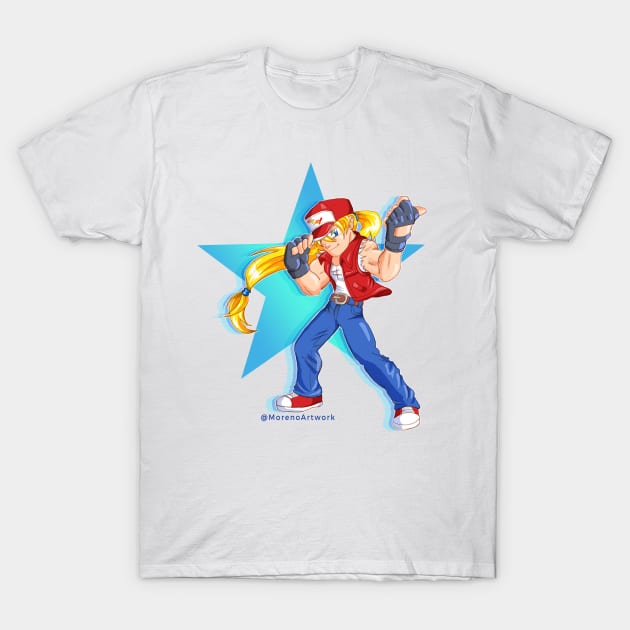 Cute Terry of Fatal Fury T-Shirt by MorenoArtwork